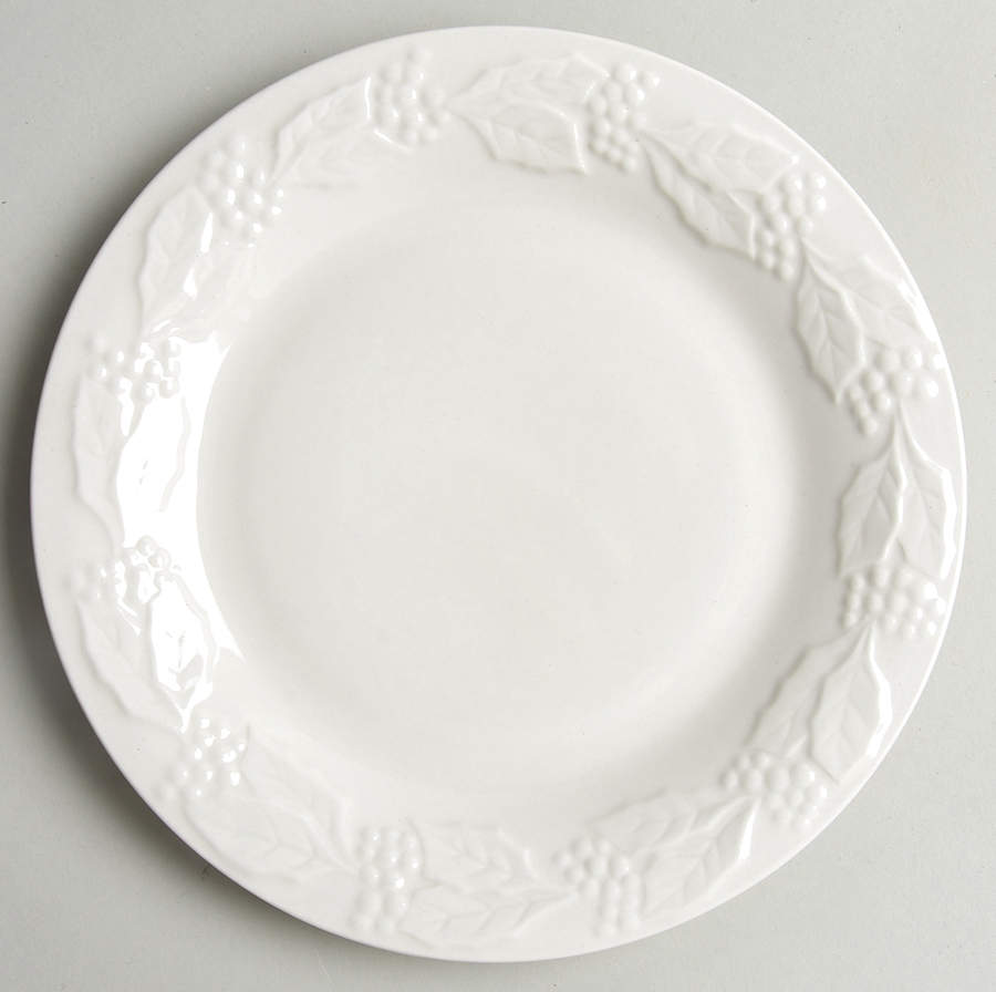 Holly Salad Plate by Tabletops Unlimited-1