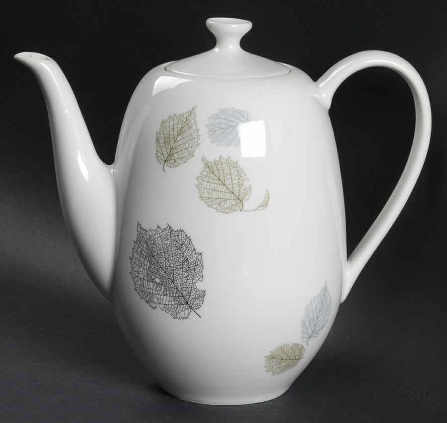 Whispering Leaves Coffee Pot & Lid by Towne-1