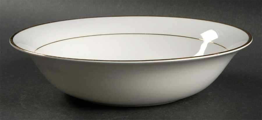Colonnade Gold 9" Round Vegetable Bowl by Royal Limoges-1