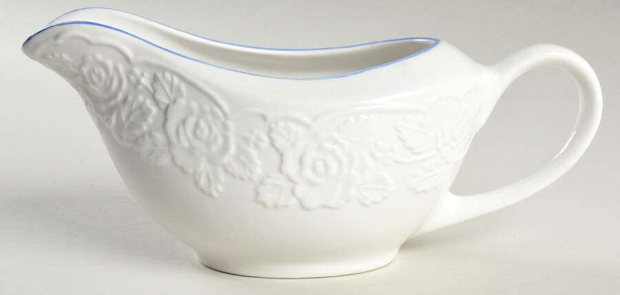Victorian Rose Gravy Boat by Tabletops Unlimited-1