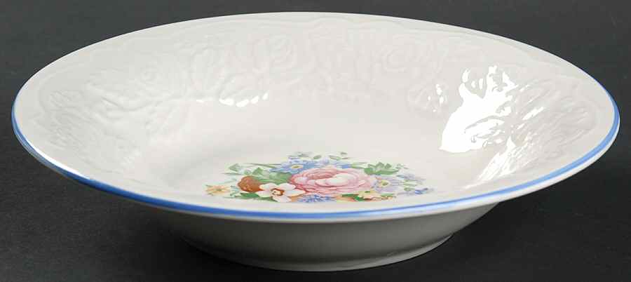 Victorian Rose Coupe Soup Bowl by Tabletops Unlimited-1
