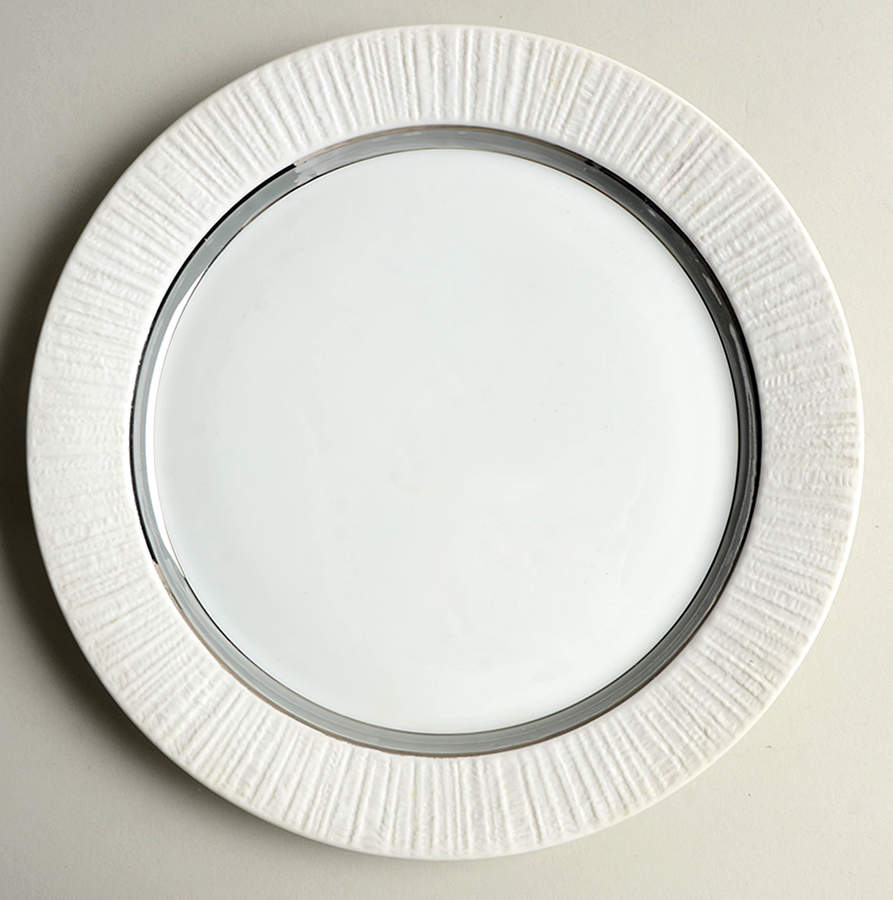 Platinum Band Luncheon Plate by Thomas-1