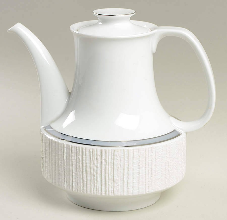 Platinum Band Coffee Pot & Lid by Thomas-1