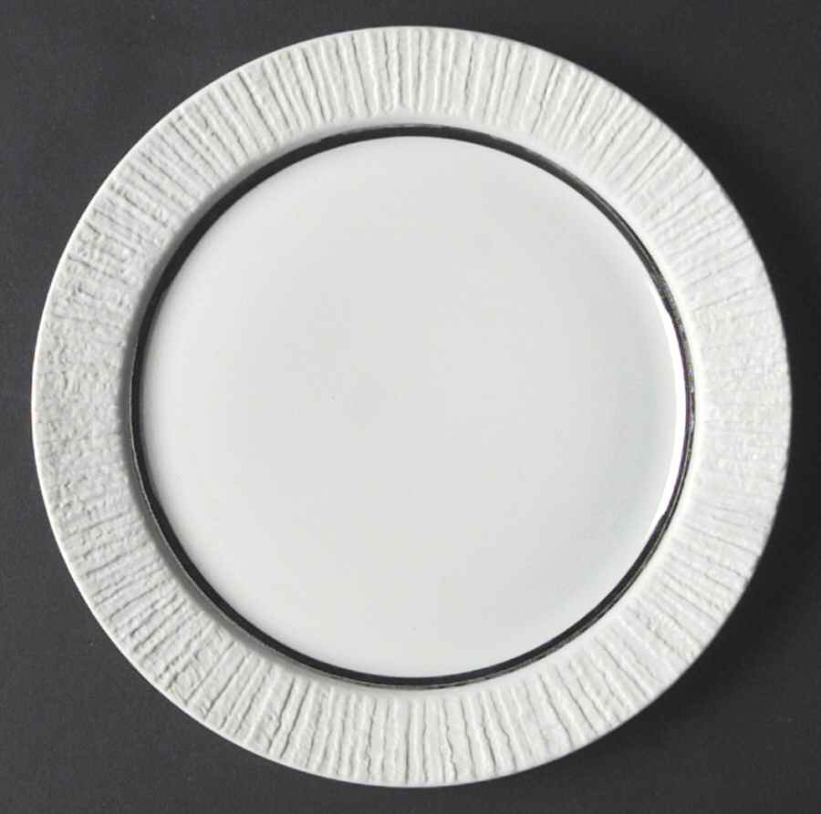 Platinum Band Salad Plate by Thomas-1