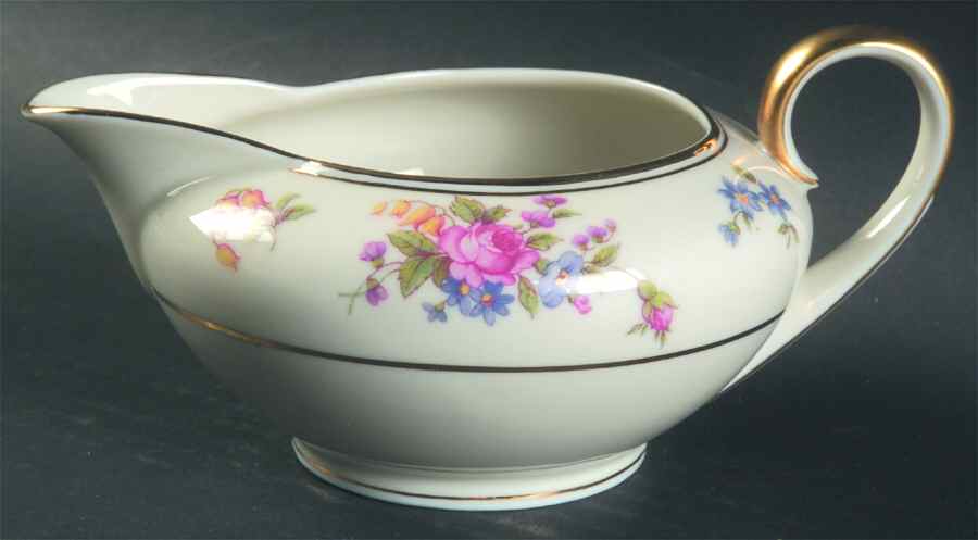 Queensrose (Smooth #159) Creamer by Tirschenreuth-1