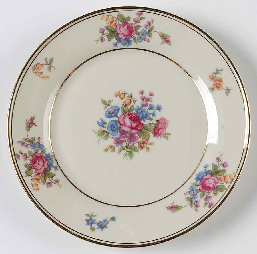 Queensrose (Smooth #159) Bread & Butter Plate by Tirschenreuth-1