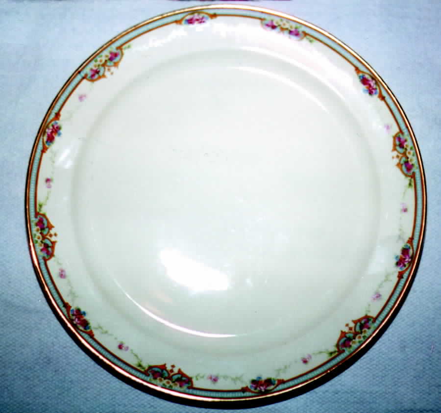 1709 Dinner Plate by Taylor, Smith & Taylor (Ts&T)-1