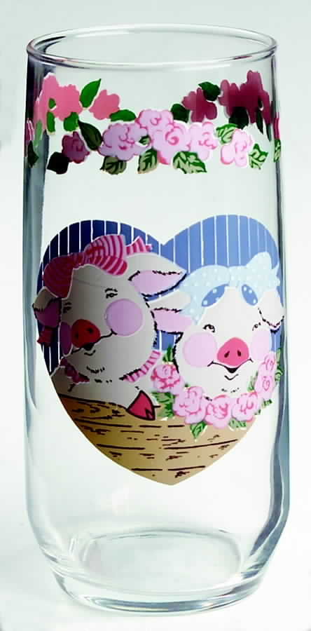 Pig Pal 16 Oz Glassware Tumbler by Tienshan-1