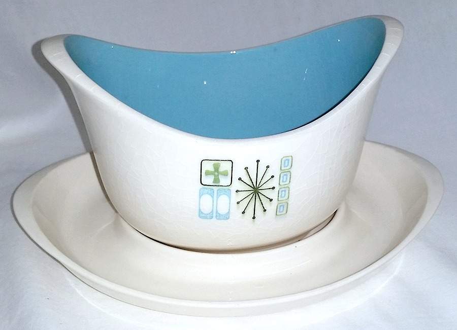 Jamaica Bay Gravy Boat & Underplate by Taylor, Smith & Taylor (Ts&T)-1