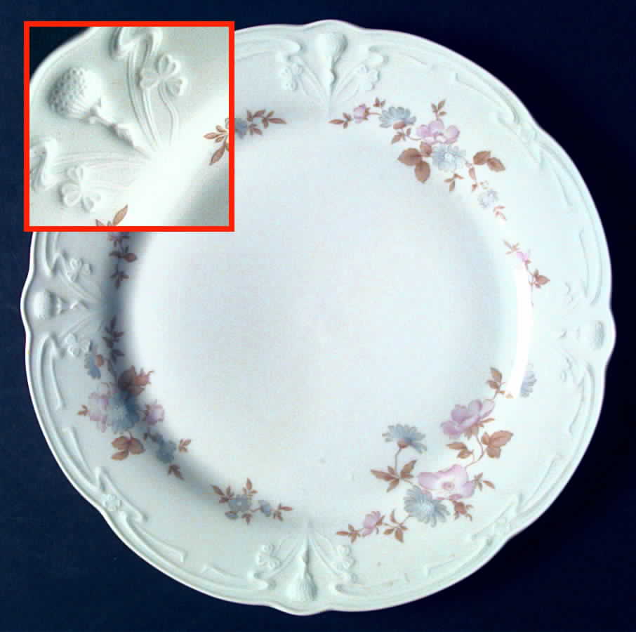 Claudine Dinner Plate by Tirschenreuth-1