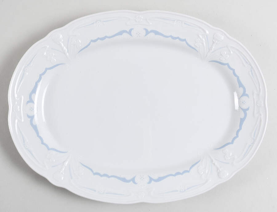 Annabelle 12" Oval Serving Platter by Tirschenreuth-1