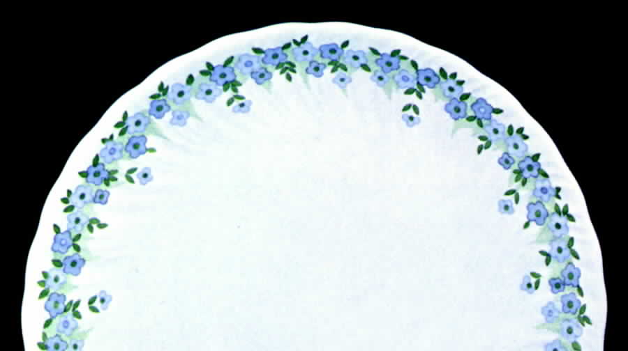 Viola Dinner Plate by Tirschenreuth-1