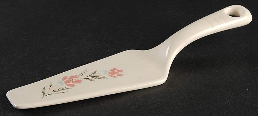 Spring Glory Solid Ceramic Pie/Cake Server by Taylor, Smith & Taylor (Ts&T)-1