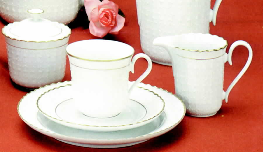 Jewel Flat Cup & Saucer Set by Tirschenreuth-1