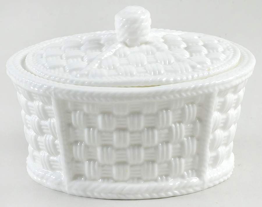Tiffany Weave Sugar Bowl & Lid by Tiffany-1