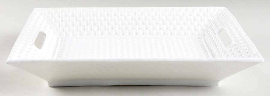 Tiffany Weave 12" Handled Tray by Tiffany-1