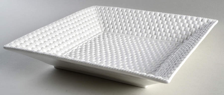 Tiffany Weave 11" Square Serving Platter by Tiffany-1
