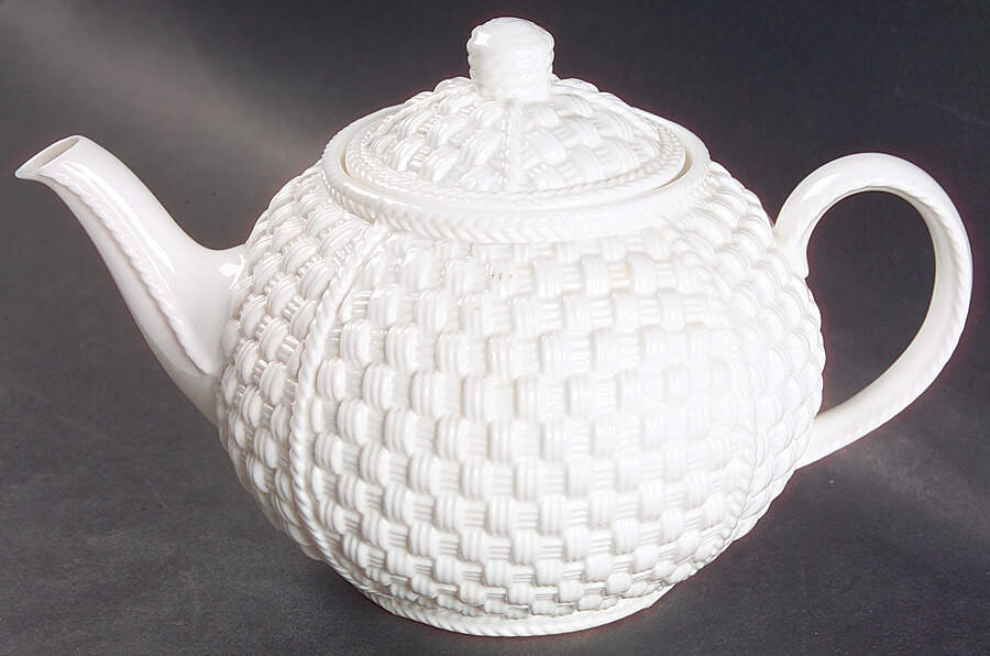 Tiffany Weave Teapot & Lid by Tiffany-1