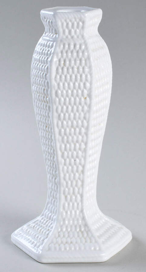 Tiffany Weave 8" Tall Candlestick by Tiffany-1