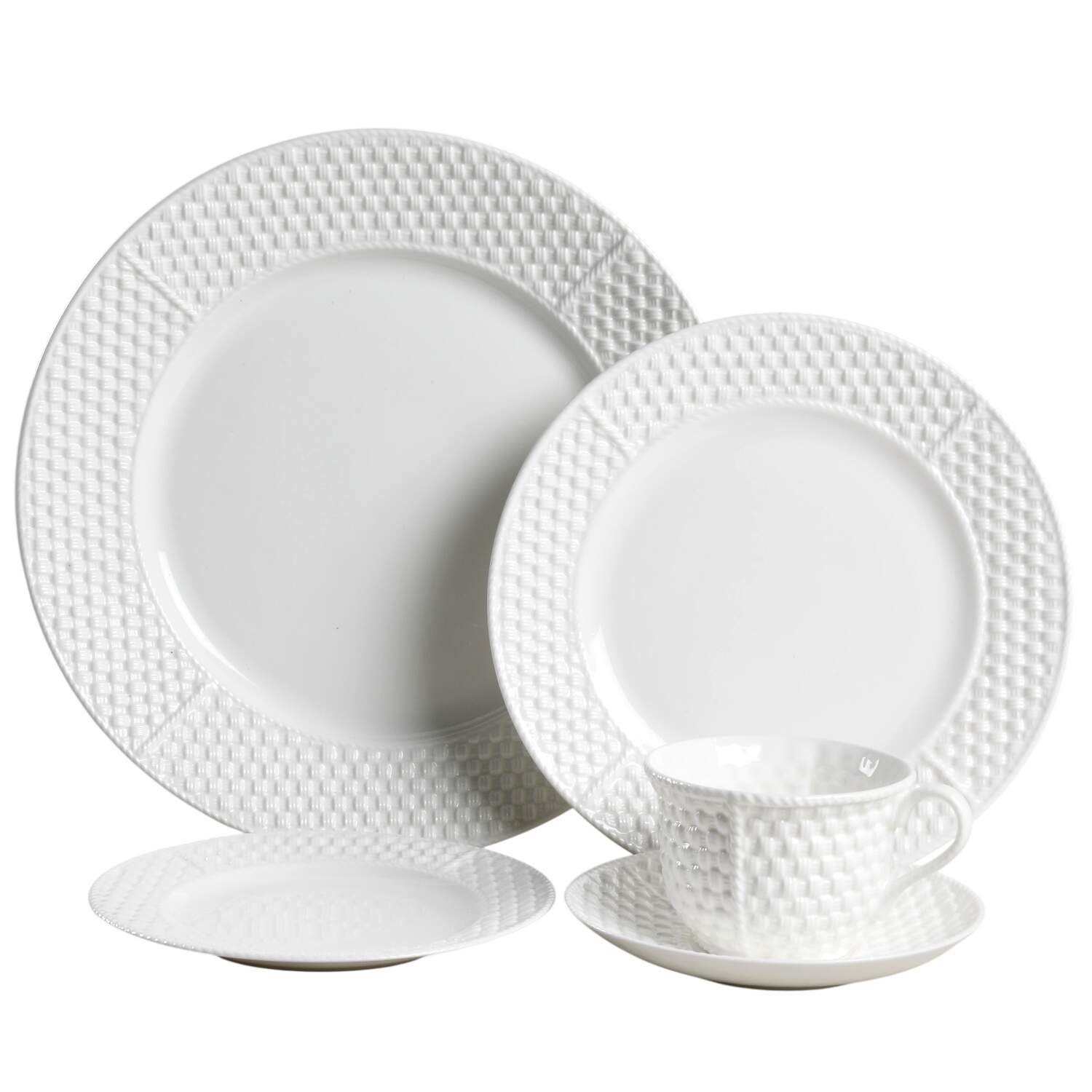 Tiffany Weave 5 Piece Place Setting by Tiffany-1