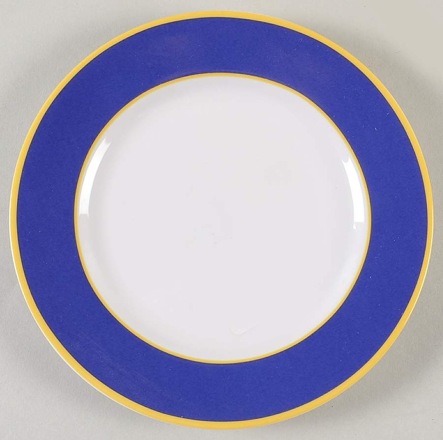 Duo Two Tone Salad Plate by Ten Strawberry Street-1