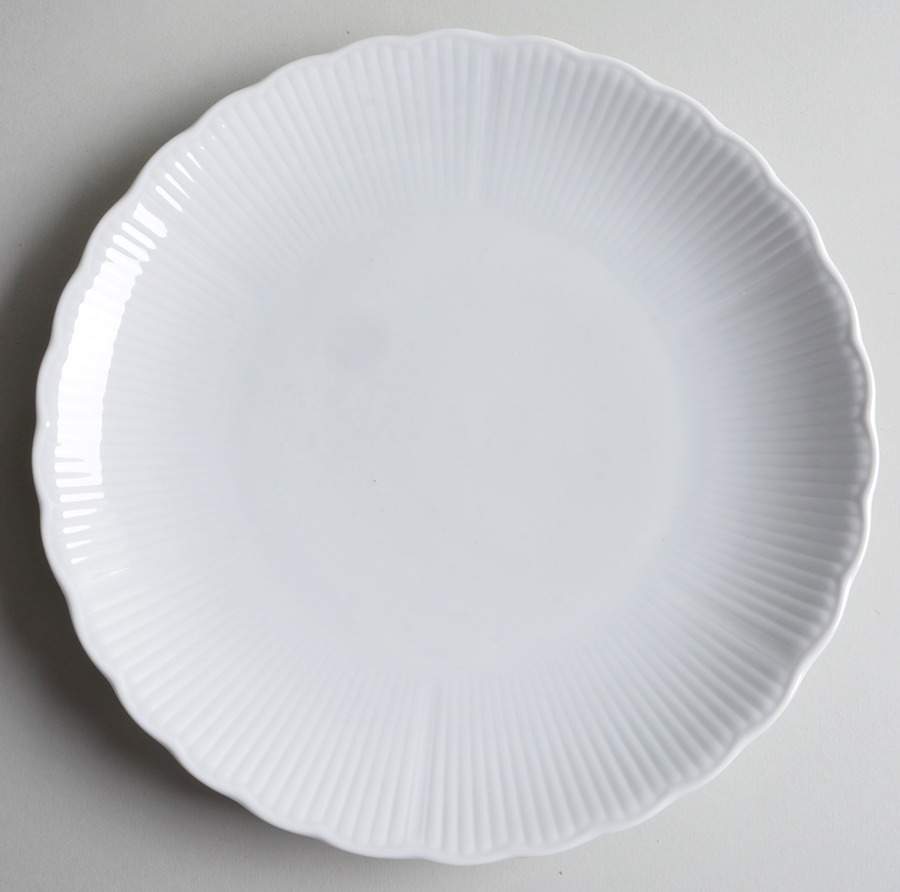 Salzburg White Dinner Plate by Tirschenreuth-1