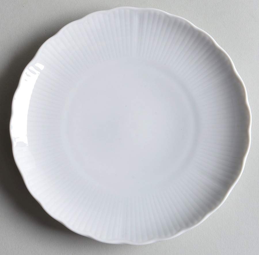 Salzburg White Bread & Butter Plate by Tirschenreuth-1
