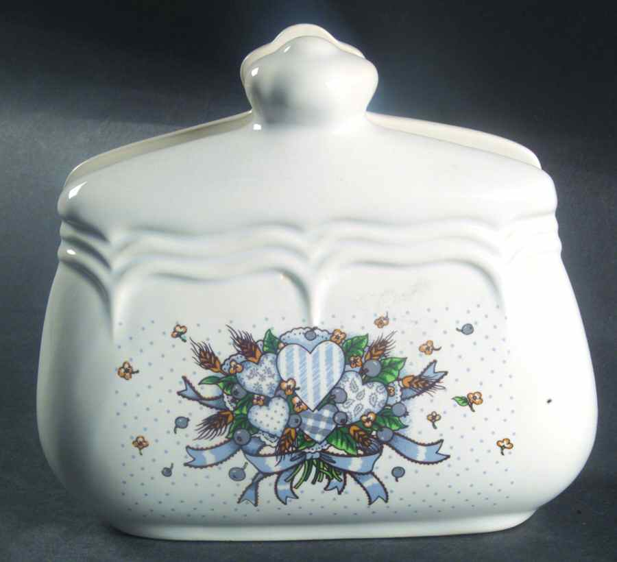 Blueberry Hearts Napkin Holder by Tabletops Unlimited-1