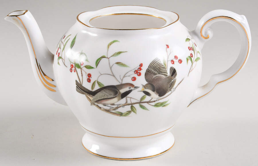 Audubon Birds Teapot No Lid by Tuscan - Royal Tuscan-1