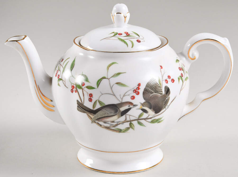 Audubon Birds Teapot & Lid by Tuscan - Royal Tuscan-1