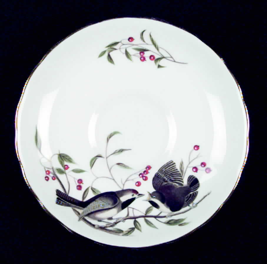 Audubon Birds Saucer for Footed Cup by Tuscan - Royal Tuscan-1