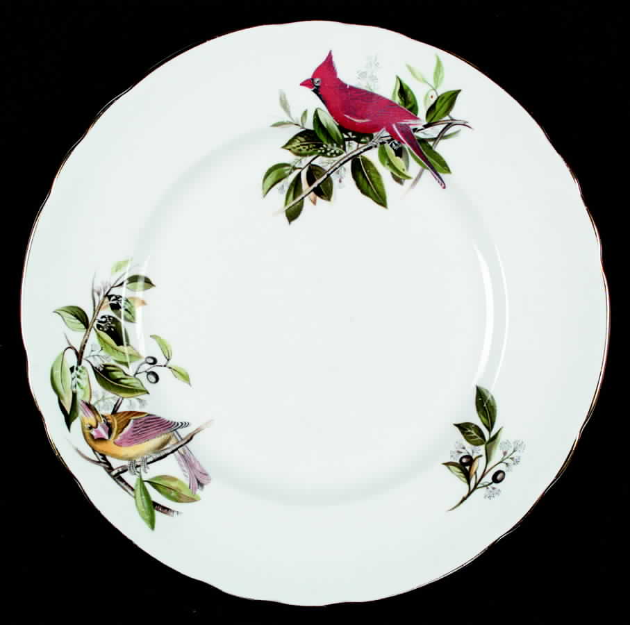 Audubon Birds Salad Plate by Tuscan - Royal Tuscan-1