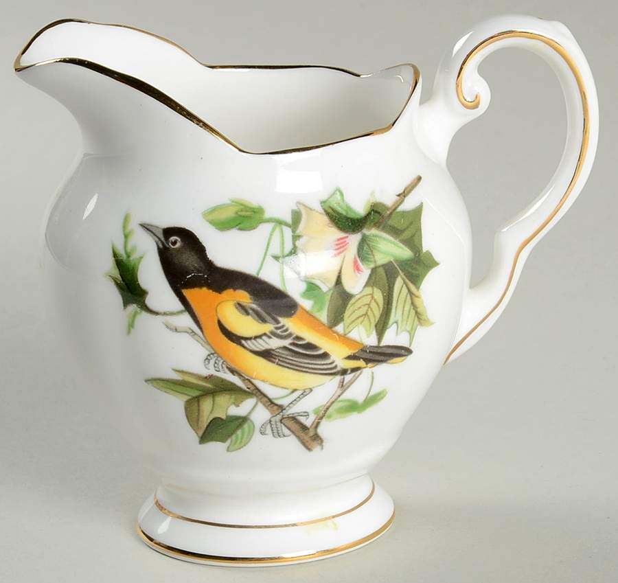 Audubon Birds Creamer by Tuscan - Royal Tuscan-1