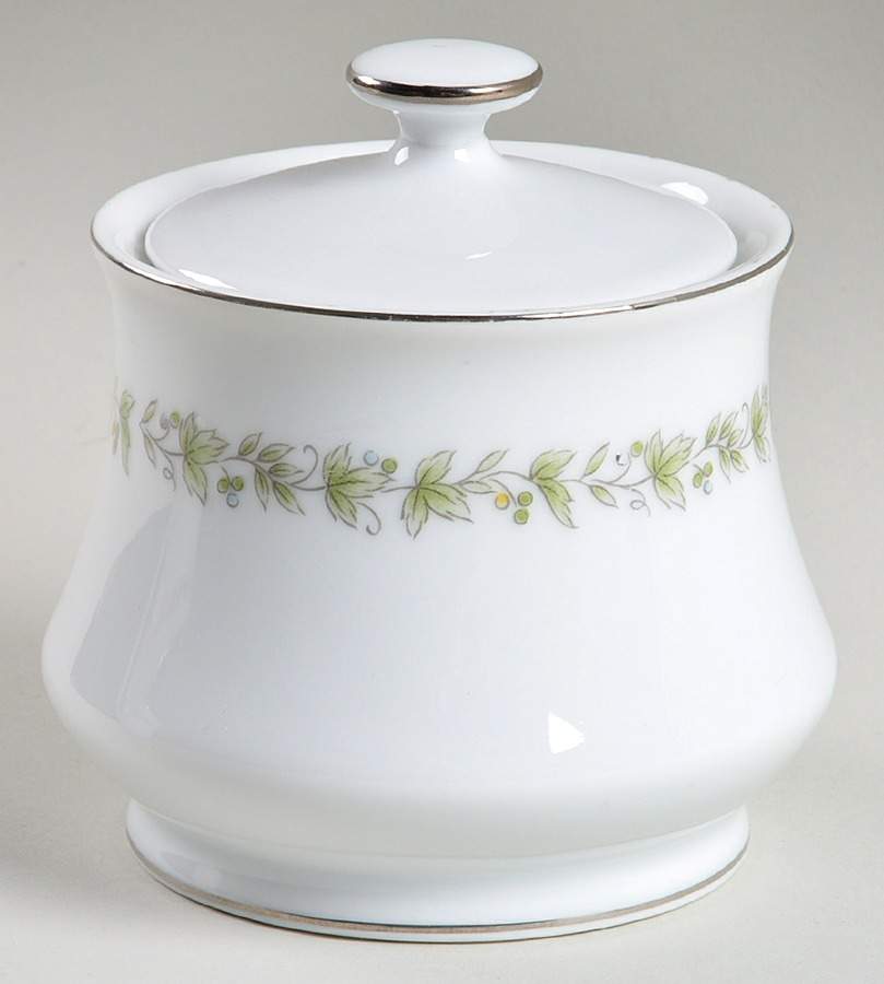 Justine Sugar Bowl & Lid by Towne House-1