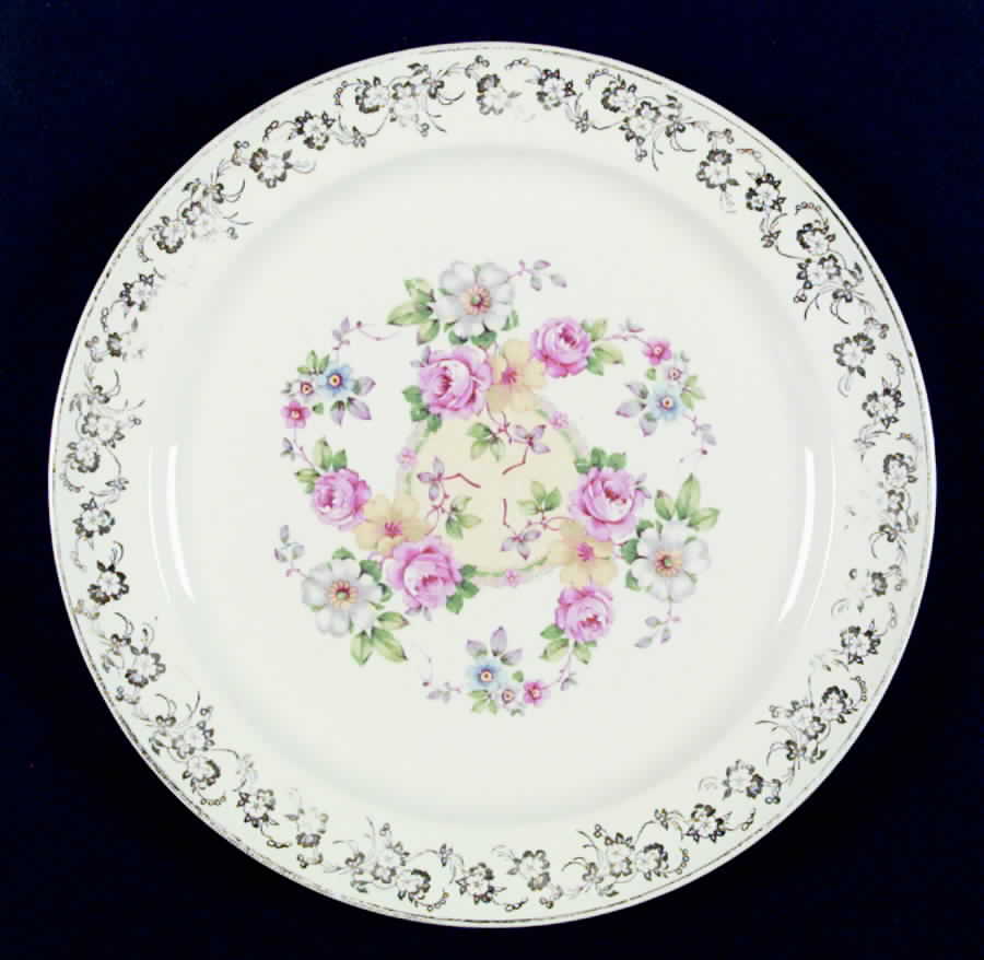 TST379 Dinner Plate by Taylor, Smith & Taylor (Ts&T)-1