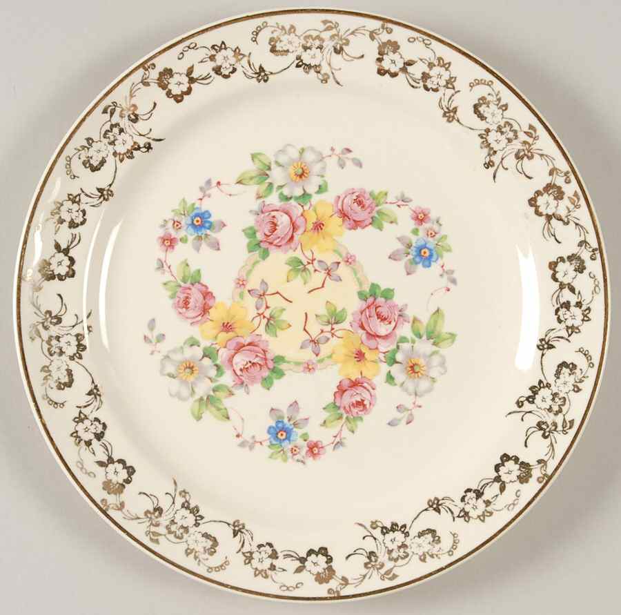 TST379 Salad Plate by Taylor, Smith & Taylor (Ts&T)-1