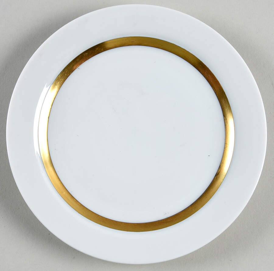 Gold Band (Rim) Bread & Butter Plate by Thomas-1