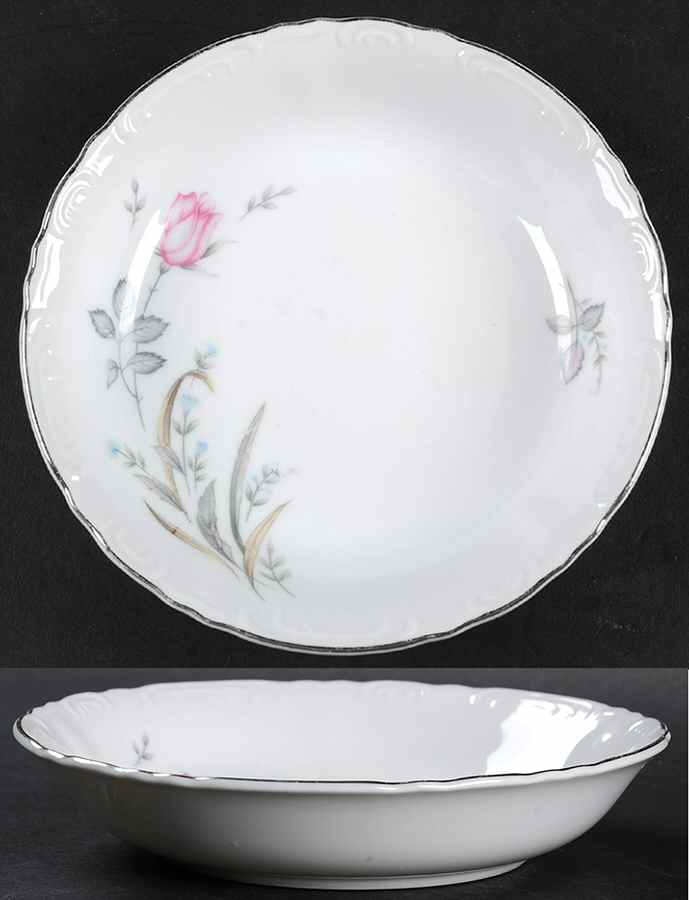 Wild Rose Fruit/Dessert (Sauce) Bowl by Three Castle-1