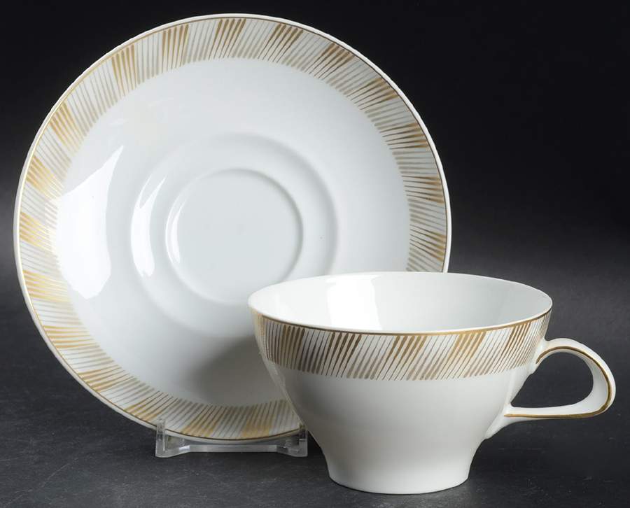 2010 Flat Cup & Saucer Set by Thomas-1