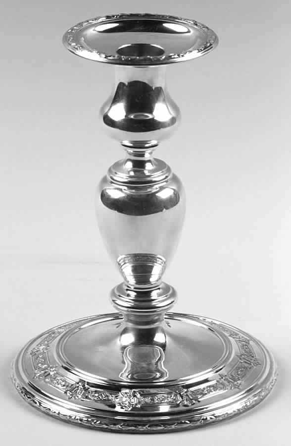 3743 (Sterling, Hollowware) Sterling Candlestick by Towle Silver-1