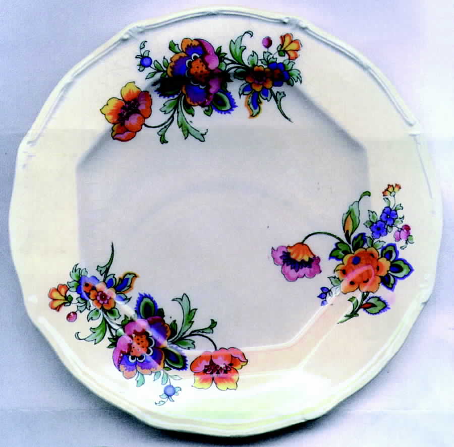 TST382 Bread & Butter Plate by Taylor, Smith & Taylor (Ts&T)-1