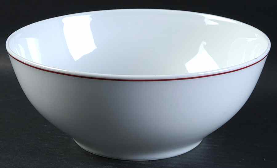 R6L1 Red 9" Round Vegetable Bowl by Royal Limoges-1