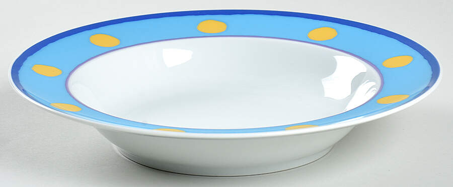 Points I Large Rim Soup Bowl by Thomas-1