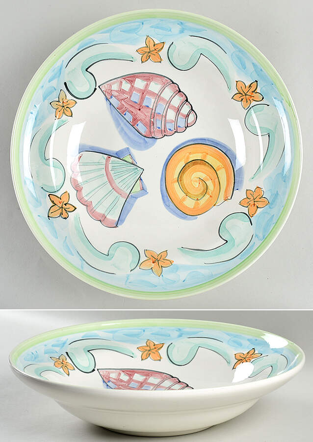 Delray 14" Large Salad Serving Bowl by Tienshan-1