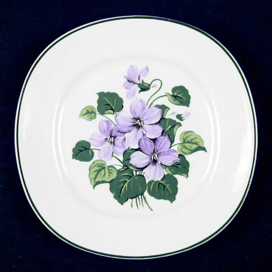TST387 Bread & Butter Plate by Taylor, Smith & Taylor (Ts&T)-1