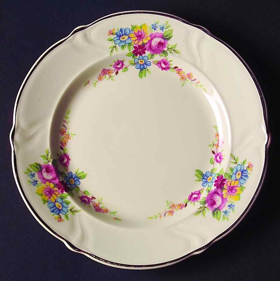 TST388 Bread & Butter Plate by Taylor, Smith & Taylor (Ts&T)-1