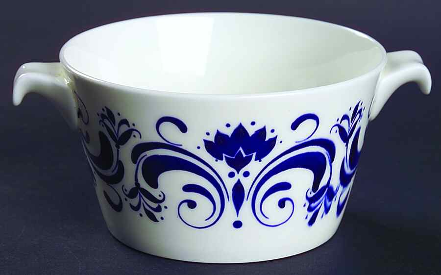 Majorca Flat Cream Soup Bowl by Tuscan - Royal Tuscan-1