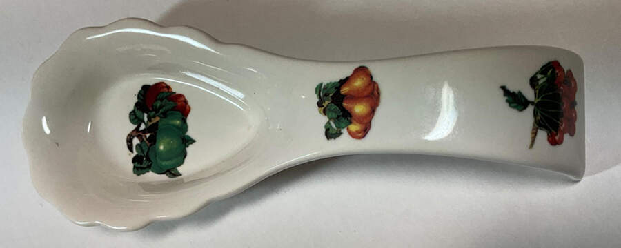 Kensington Garden Spoon Rest/Holder (Holds 1 Spoon) by Tabletops Unlimited-1