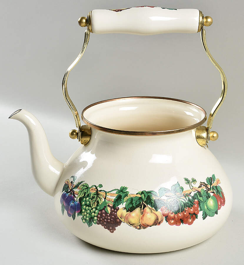 Kensington Garden Metal Kettle No Lid by Tabletops Unlimited-1