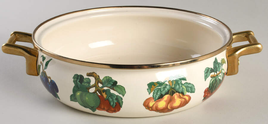 Kensington Garden 2 Quart Metal Covered Casserole, No Lid by Tabletops Unlimited-1